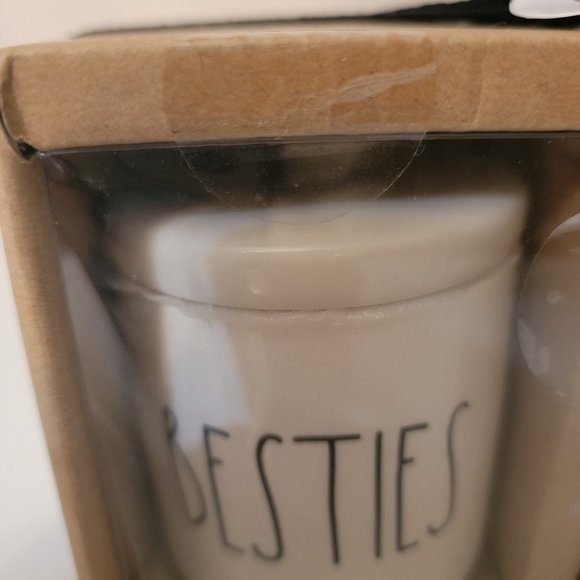 Rae Dunn “Besties” & “Cuties” Small Jars with Lids NWT - Picture 3 of 4